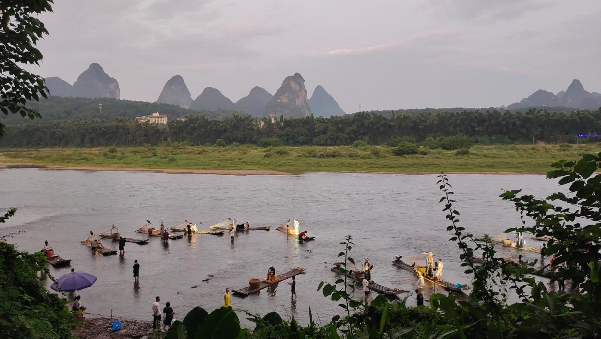 Hotel 老门客栈 Yangshuo Exterior foto